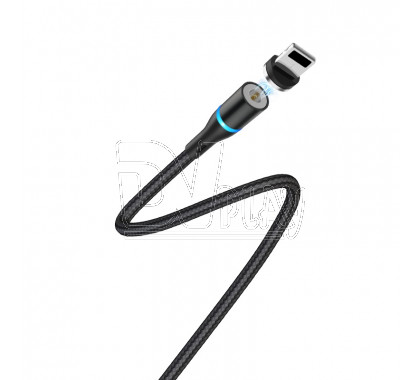 Кабель USB A - Lightning (1,2 м) Borofone BU16 магнитный