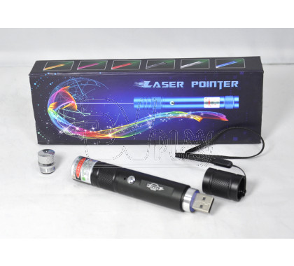 Лазерная указка Pointer HG-655 USB с аккумулятором