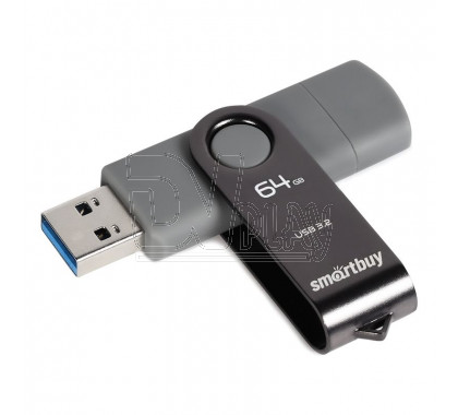 USB 3.0 Flash 64Gb Smart Buy Twist Dual (Type C + Type A) 