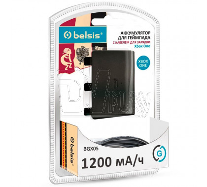 Зарядный кабель + аккумулятор для геймпада 1200 mAh для XBOX One Belsis