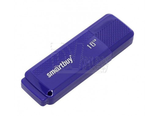 USB 2.0 Flash 16Gb Smart Buy Dock синяя
