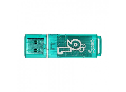 USB Flash 16Gb Smart Buy Glossy зеленая