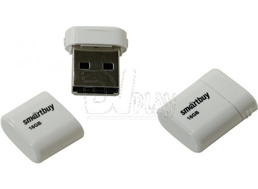 USB 2.0 Flash 16Gb Smart Buy LARA белая