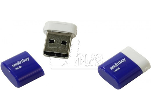 USB 2.0 Flash 16Gb Smart Buy LARA синяя