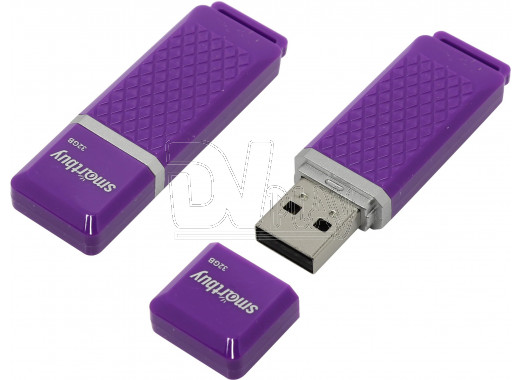 USB Flash 32Gb Smart Buy Quartz фиолетовая