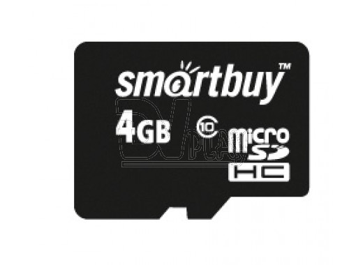 microSD 4Gb Smart Buy Class 10 без адаптера