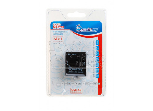 CARD READER USB Smartbuy SBR-713 черный
