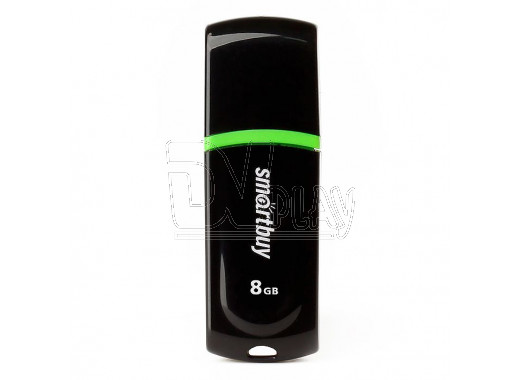 USB 2.0 Flash 8Gb Smart Buy Paean черная