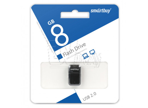 USB 2.0 Flash 8Gb Smart Buy Art черный