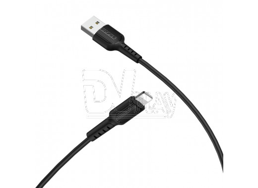 Кабель USB A - Lightning  (1 м) Borofone BX16