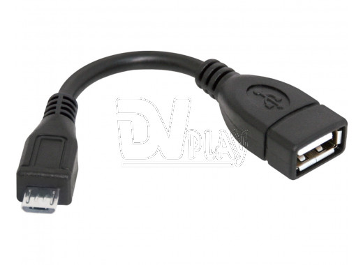 Кабель micro USB - AF USB OTG 8 см Defender