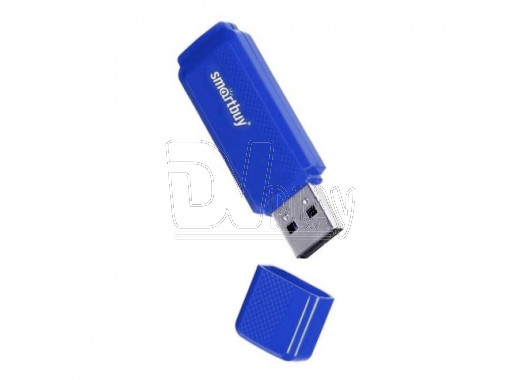 USB 2.0 Flash 8Gb Smart Buy Dock синяя