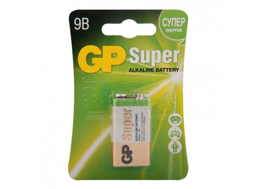GP Super 6LR61 (Крона) 9V BL1