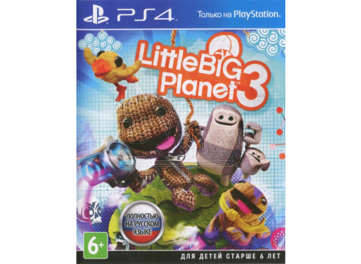 LittleBigPlanet 3 (русская версия) (PS4)