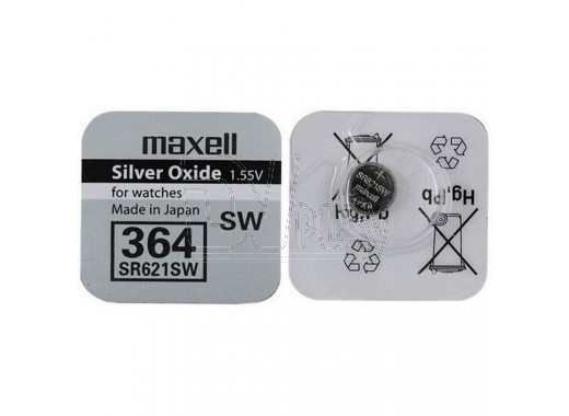Maxell SR621SW (397, 396) упаковка 10 шт