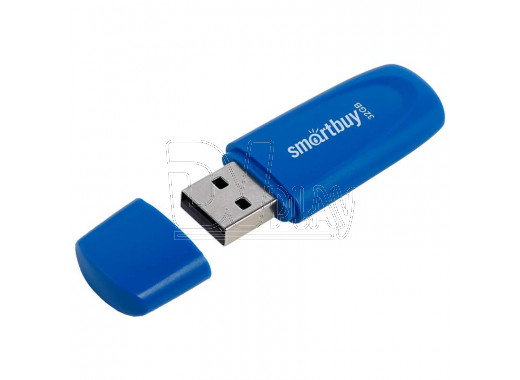 USB 2.0 Flash 32Gb Smart Buy Scout синяя