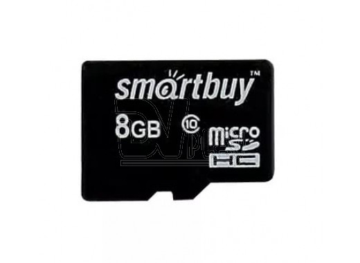 microSD 8Gb Smart Buy Class 10 без адаптера