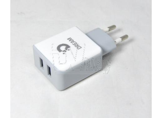 Зарядное устройство 2 USB 2A Dream PA7
