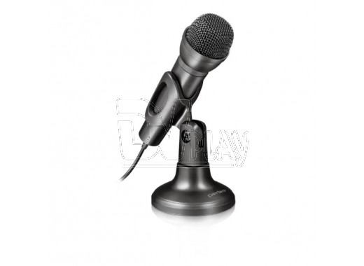 Микрофон Perfeo M-4 черный настольный