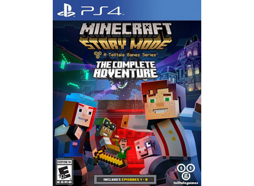 Minecraft: Story Mode - The Complete Adventure (русские субтитры) (PS4)