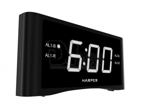 Часы-радиоприемник HARPER HCLK-1007
