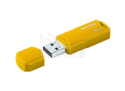 USB 2.0 Flash 16Gb Smart Buy Clue желтая