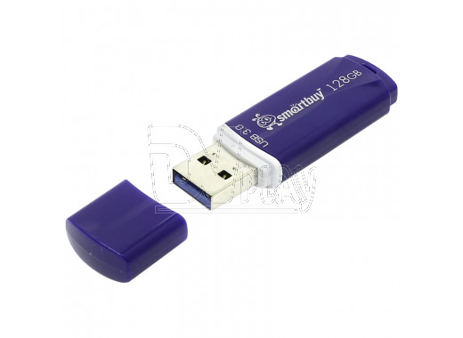 USB 3.0 Flash 128Gb Smart Buy Crown синяя