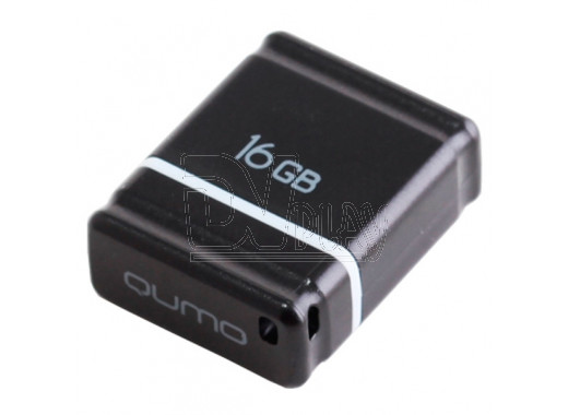 USB Flash 16Gb Qumo Nano черная