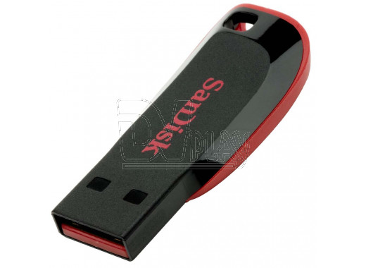 USB 2.0 Flash 16Gb Sandisk Cruzer Blade черный