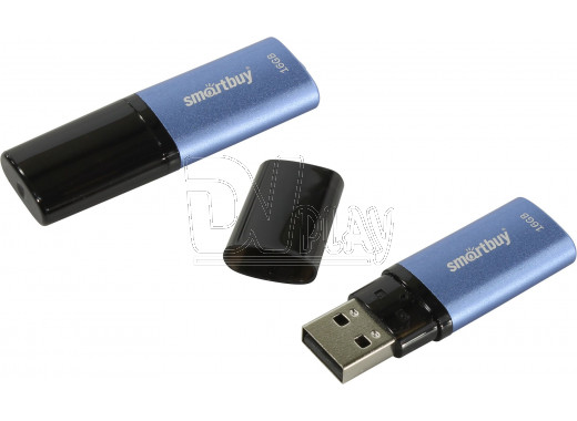 USB Flash 16Gb Smart Buy X-Cut голубая
