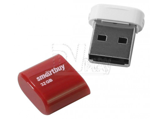 USB 2.0 Flash 32Gb Smart Buy LARA красная