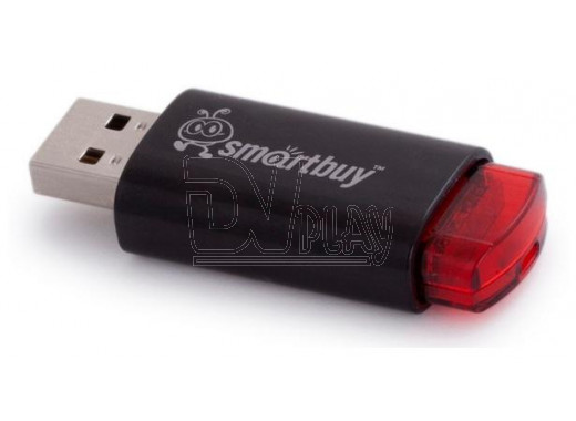USB 2.0 Flash 64Gb Smart Buy Click черно-красная