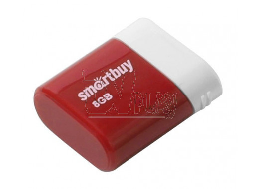 USB Flash 8Gb Smart Buy LARA красная