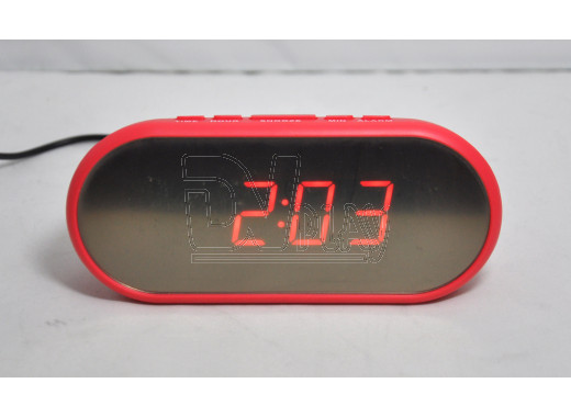 VST 712Y-1 часы настольные с красными цифрами