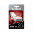 microSD 128Gb Samsung Class 10 Evo Plus UHS-I U3 с адаптером