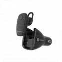 Гарнитура Bluetooth Harper HBT-1723 черная с автомобильной зарядкой