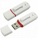 USB 2.0 Flash 4Gb Smart Buy Crown белая
