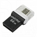 USB Flash 64Gb Smart Buy Poko OTG черная