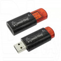 USB 2.0 Flash 8Gb Smart Buy Click черно-красная