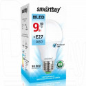 Светодиодная Лампа Smartbuy A60 Е27 9Вт белый свет