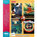  4в1 Castle Of Illusion + Fantasia Mickey Mouse + Tetris + Tiny Toon