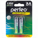 Аккумуляторы Perfeo HR6 1300mAh NiMH BL2 AA в упаковке 2 шт