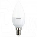 Светодиодная Лампа Smartbuy C37 Е14 7Вт холодный дневной свет