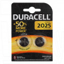 Duracell CR2025 BL2 упаковка 2шт.