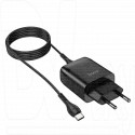 Зарядное устройство USB Hoco. C72Q Quick Charge 3.0 + кабельType-C