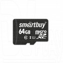 microSDHC 64Gb Smart Buy Class 10 UHS-I без адаптера