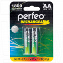 Аккумуляторы Perfeo HR6 1800mAh NiMH BL2 AA в упаковке 2 шт