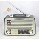 Радиоприемник Kemai MD-1700BT (Bluetooth\USB\ SD\MP3\microSD\220V) темный