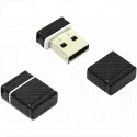 USB 2.0 Flash 4Gb Qumo Nano черная