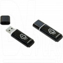 USB 2.0 Flash 4Gb Smart Buy Glossy черная